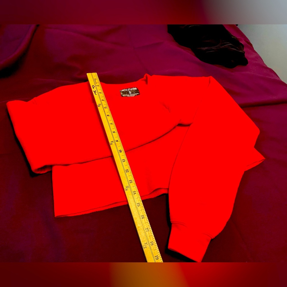 Crop sweat shirt